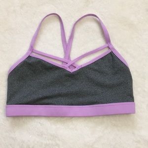 Champion sports bra with straps
